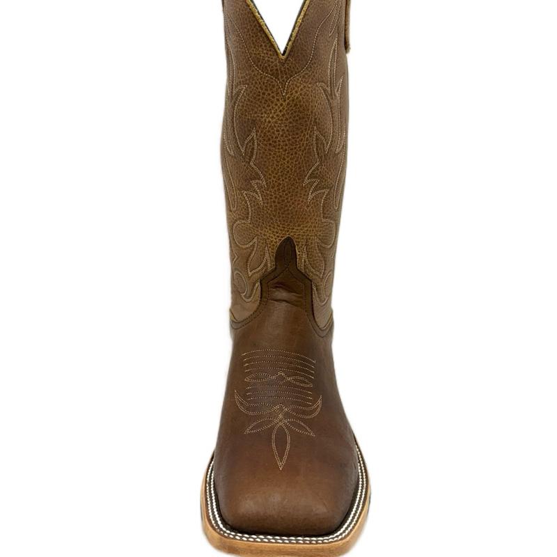 Anderson Bean - Canela Bison Navajo/Saddle West Top (Made In Texas)