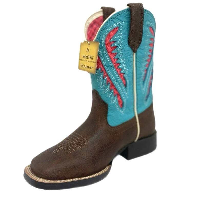 Kids Ariat Quickdraw VenTEK Western Boot 10061194