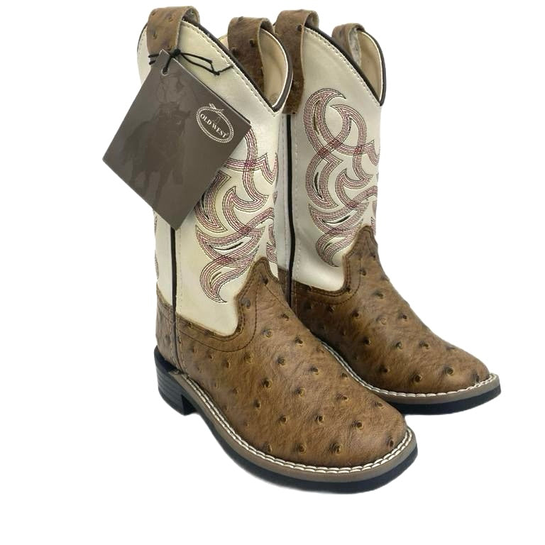 Kids Old West Ostrich Print VB9174