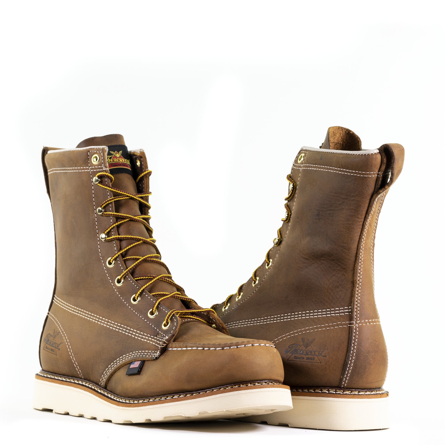 Thorogood - 8″ TRAIL CRAZYHORSE SAFETY TOE (Wedge) 804-4478