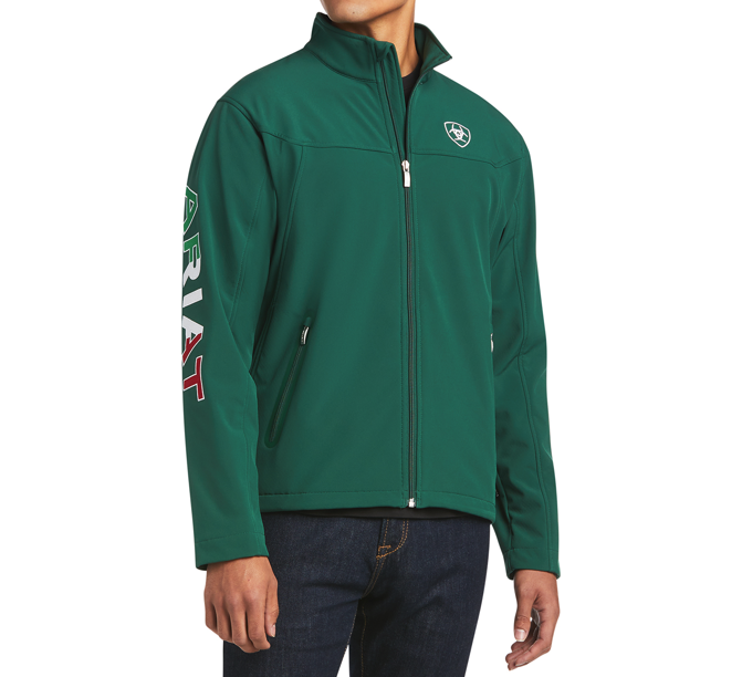 Ariat - Softshell MEXICO Jacket - (Verde) 10039459