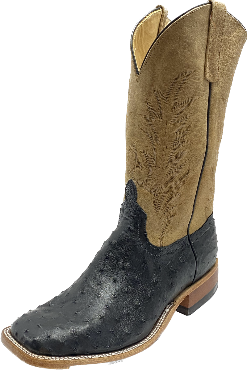 Anderson Bean - Black Ostrich FQ