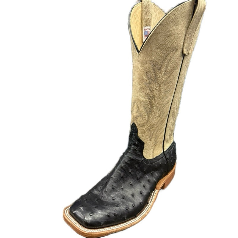 Anderson Bean - Black Ostrich FQ