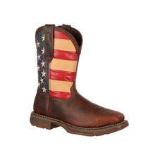 Load image into Gallery viewer, Durango (Steel Toe) Flag Western Boot - DB020
