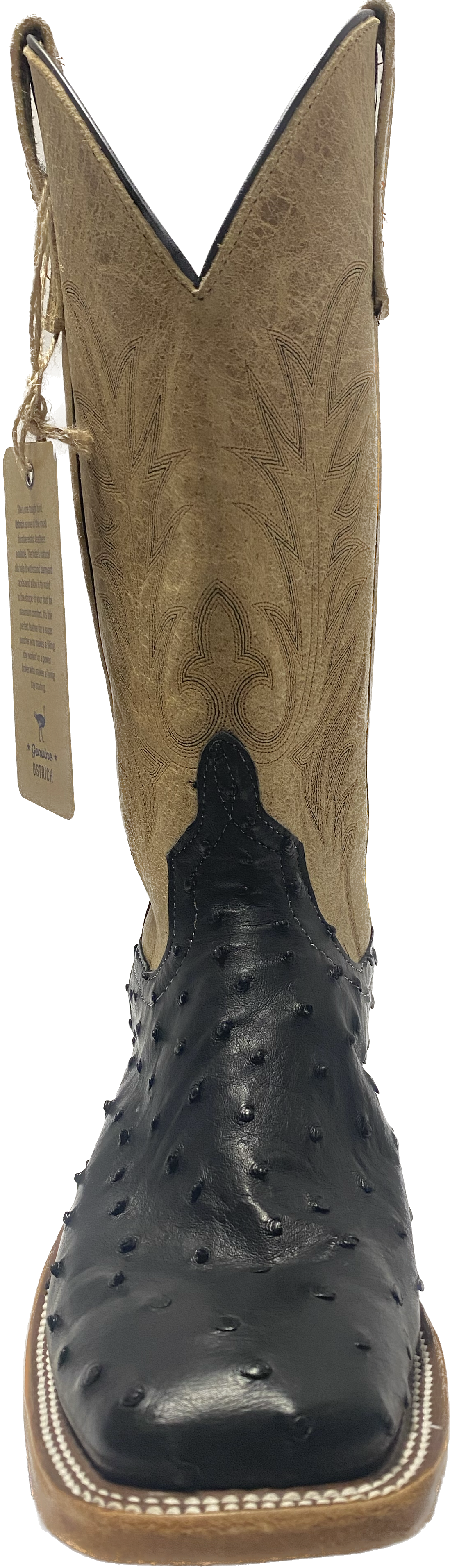 Anderson Bean - Black Ostrich FQ