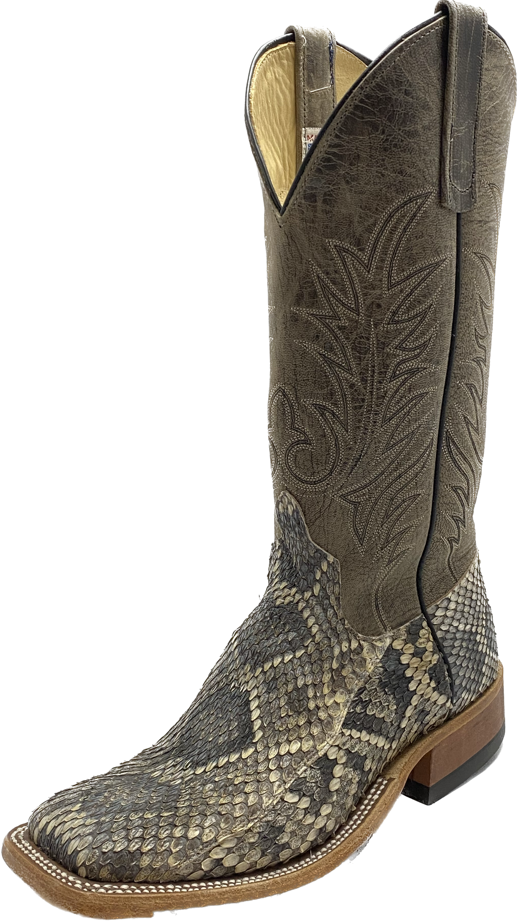 Anderson Bean Eastern Cut Rattlesnake 332304 The Boot Store